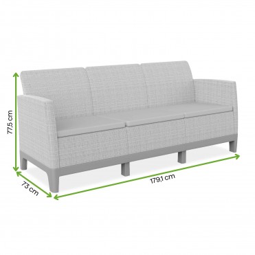 SCANDI FORMA III Sofa Ash...