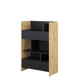 BED-CONCEPT V Reol til skabsseng