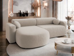 OLEA Hjørnesovesofa med afrundet chaiselong