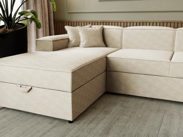 SOKO Chaiselong sofa med...