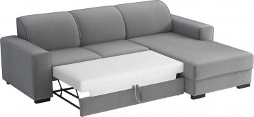 LUIS Sofa med chaiselong -...