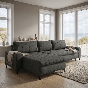 MARGO Sofa med bred chaiselong