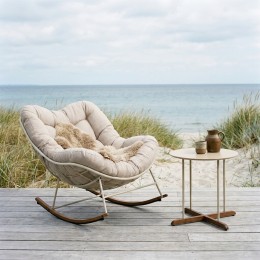 RONDA Terrassesæt 1+1 Light Beige
