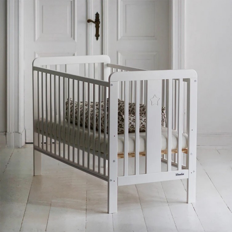 Woodies STAR COT tremmeseng - white