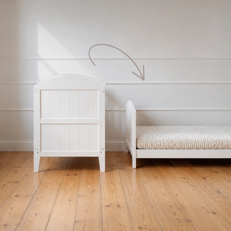 Woodies HAMPTON BED - 2 i 1 tremmeseng