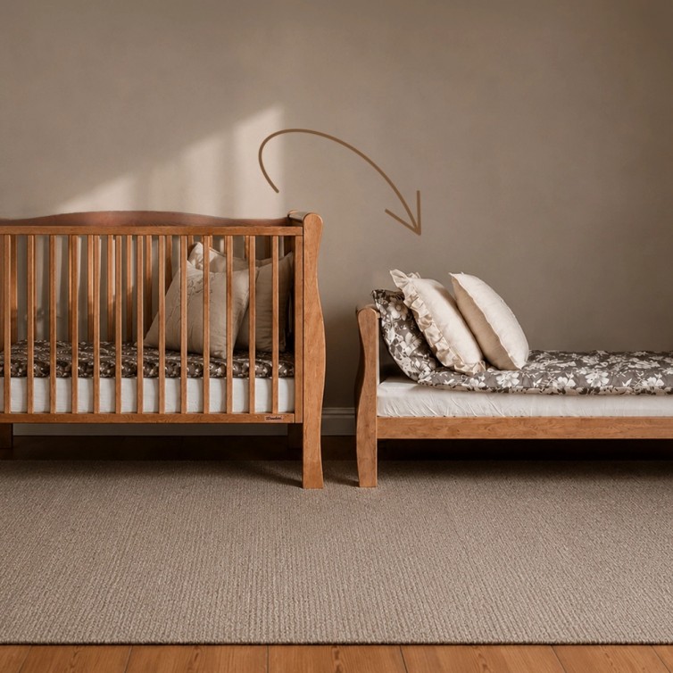 Woodies NOBLE BED VINTAGE - 2 i 1 tremmeseng