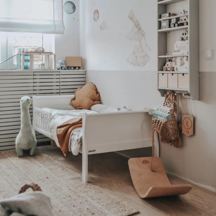 Woodies NOBLE JUNIOR BED - white