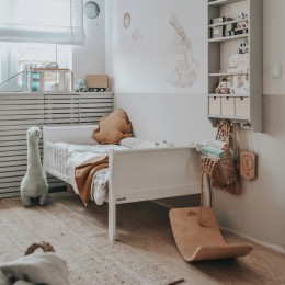 Woodies NOBLE JUNIOR BED - white