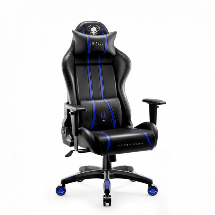 Diablo X-One 2.0 Gamingstol Normal Size, sort-blå