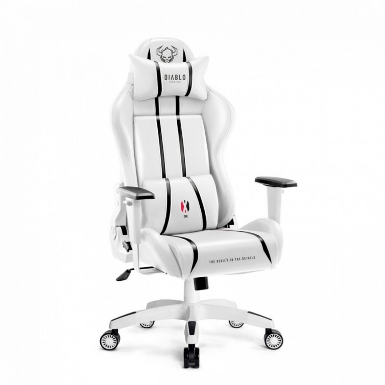 Diablo X-One 2.0 Gamingstol Normal Size, hvid-sort