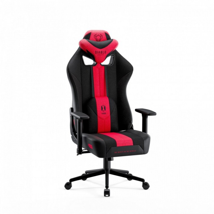 Diablo X-Player 2.0 Gamingstol Small Size, karminrød-antracit