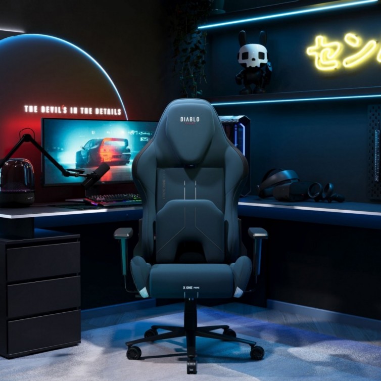 Diablo X.One Prime Gamingstol Normal Size, Meta Ocean