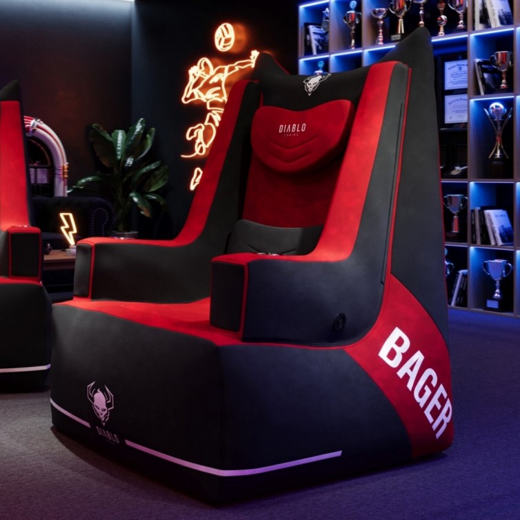 Gamer gulvstol Bager fra Diablo Chairs