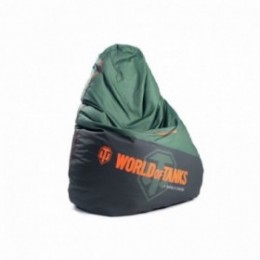 Stor gaming-sækkestol fra Diablo Chairs, World of Tanks
