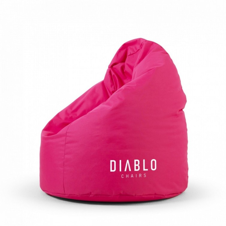 Sækkestol til børn fra Diablo Chairs, lyserød