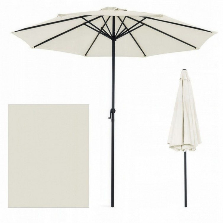 MOOREA Haveparasol 3m Beige - Bjørkka - Outlet