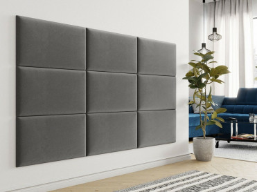 Polstret panel, sengegavl 70x40 1 stk.