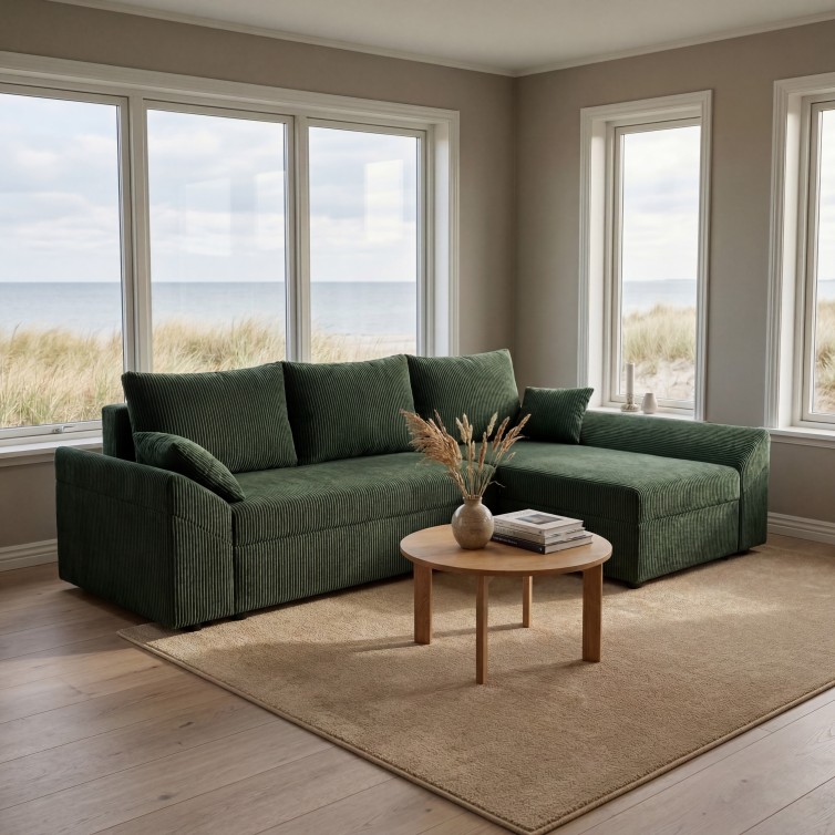 DANTE II Sovesofa med chaiselong - Outlet