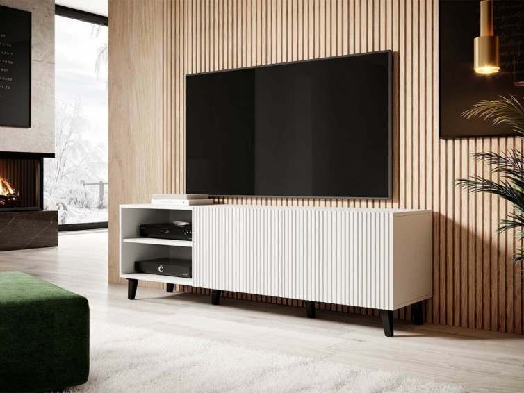 PAFOS TV Bord 150 cm Hvid - Ikast Udsalg