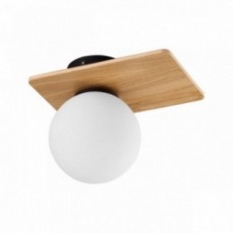 BIANCA WOOD loftlampe med 1 lyskilde