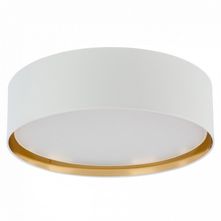 BILBAO loftlampe – 60 cm – hvid/guldfarvet