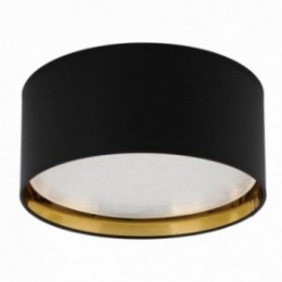BILBAO loftlampe – 45 cm – sort/guldfarvet
