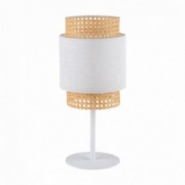 BOHO bordlampe – hvid