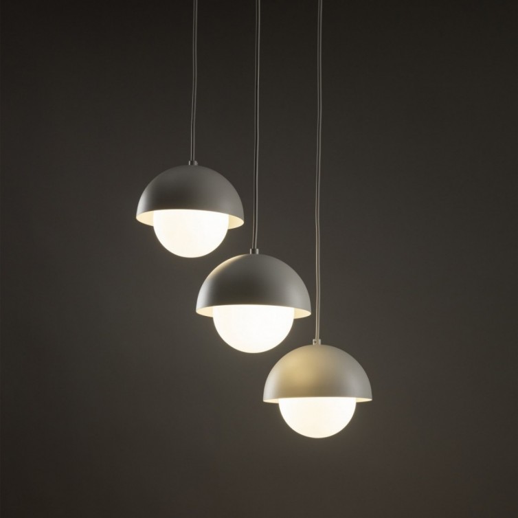 BONO pendellampe med 3 lyskilder – beige