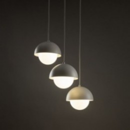 BONO pendellampe med 3 lyskilder – beige