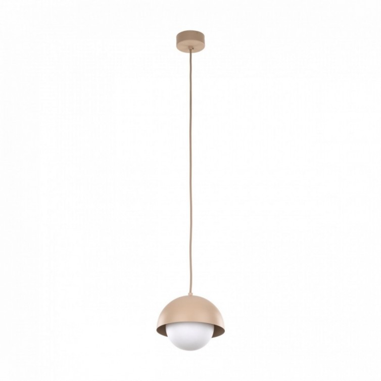 BONO pendellampe med 1 lyskilde – sandfarvet – 17 cm
