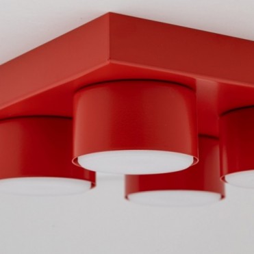 BRIX loftlampe med 4...
