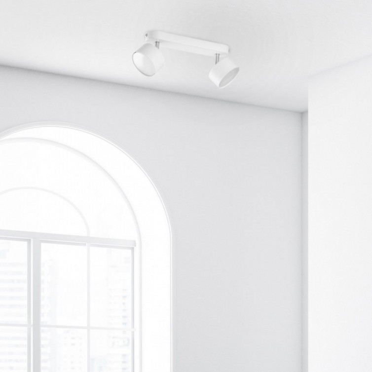CLARK spotlampe til loftet med 2 lyskilder