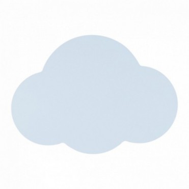 CLOUD v&aelig;glampe &ndash; bl&aring;