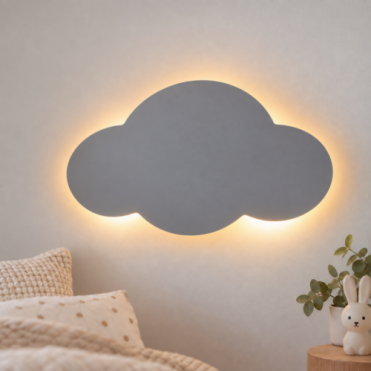 CLOUD v&aelig;glampe &ndash; gr&aring;