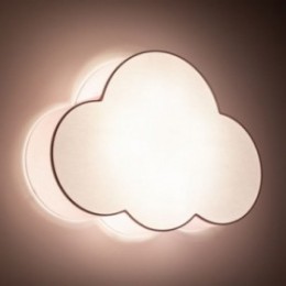 CLOUD loftlampe med 4 lyskilder – lyserød