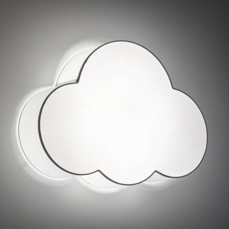 CLOUD loftlampe med 4 lyskilder – grå