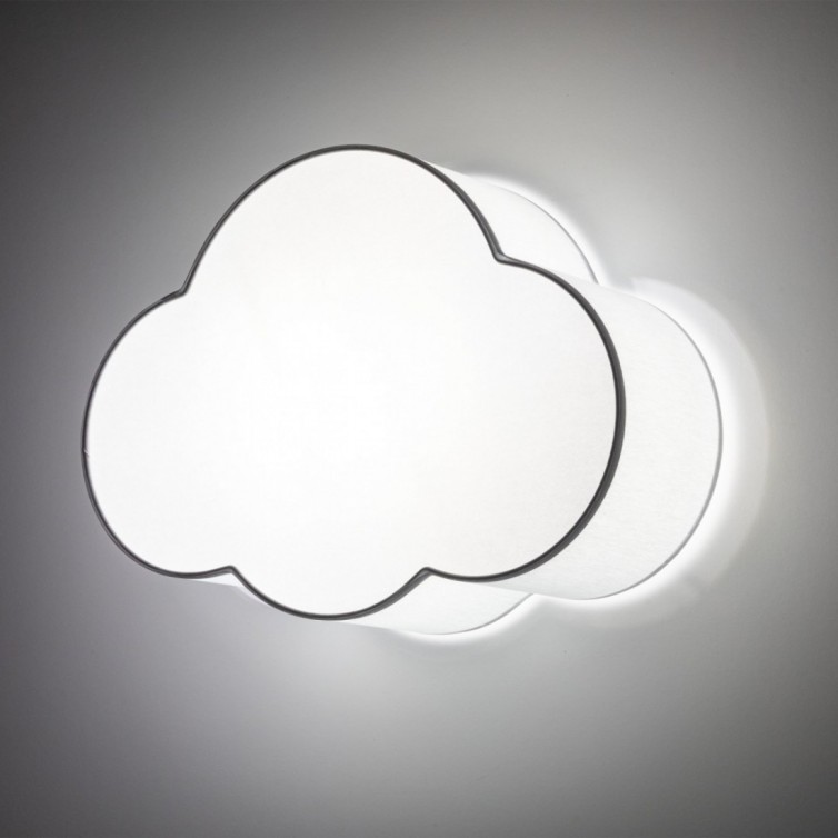 CLOUD loftlampe med 2 lyskilder – grå