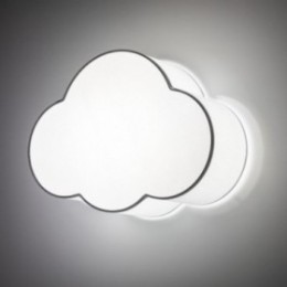CLOUD loftlampe med 2 lyskilder – grå