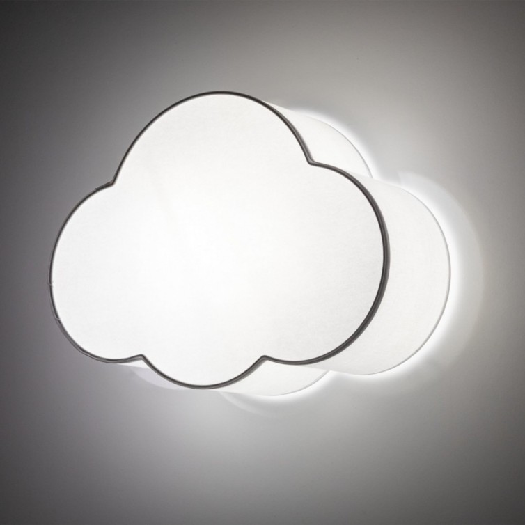 CLOUD loftlampe med 2 lyskilder – hvid