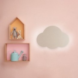 CLOUD væglampe – beige