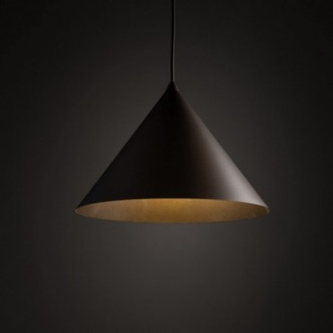 CONO L pendellampe &ndash; brun