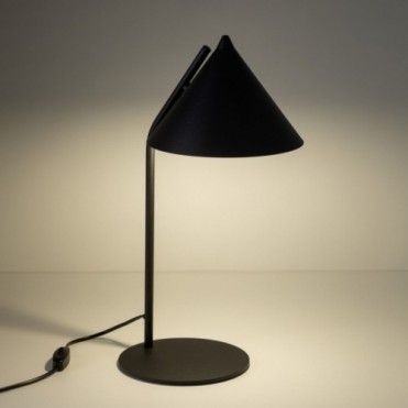 CONO bordlampe &ndash; sort