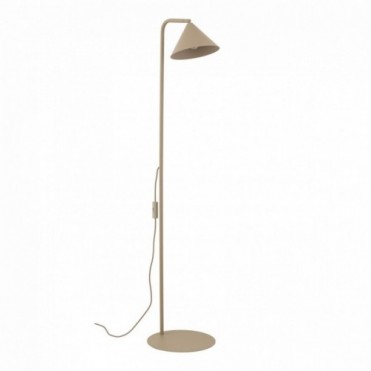 CONO gulvlampe &ndash; sandfarvet...