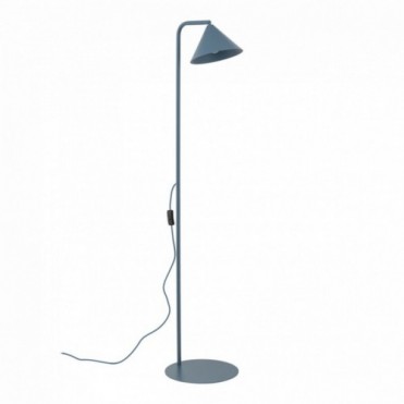 CONO gulvlampe &ndash; m&oslash;rkebl&aring;