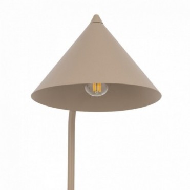 CONO bordlampe &ndash; sandfarvet