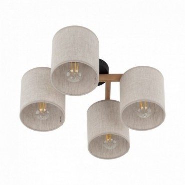DEVA loftlampe med 4 lyskilder