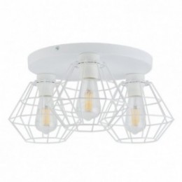 DIAMOND NEW loftlampe med 3 lyskilder &ndash; hvid