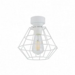DIAMOND NEW loftlampe med 1 lyskilde &ndash; 22 cm &ndash; hvid