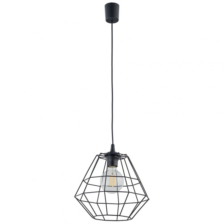 DIAMOND NEW pendellampe med 1 lyskilde – 30 cm – sort