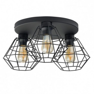 DIAMOND NEW loftlampe med 3...